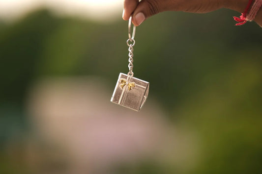 Photo book keychain
