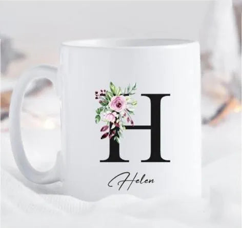 Personalised Initial Mug