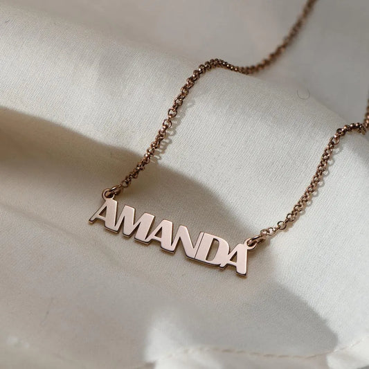 Gatsby Name Necklace