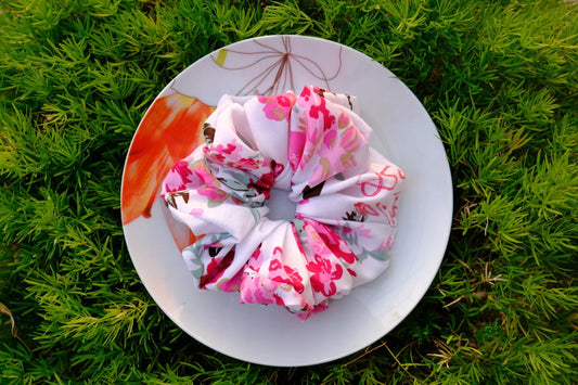 Flower Garden Scrunchie