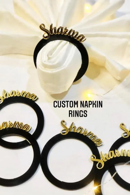 Custom Napkin Ring