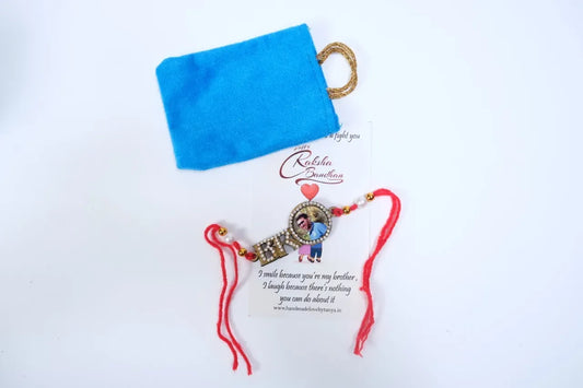 Stone Photo Rakhi 103