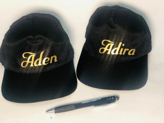 customised name cap