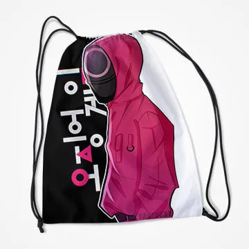 Squid Game Drawstring Bag 02