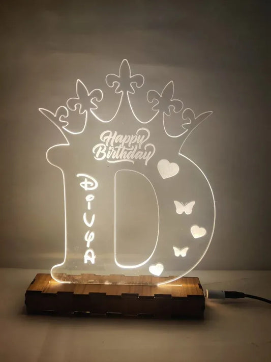 Disney Glass Lamp