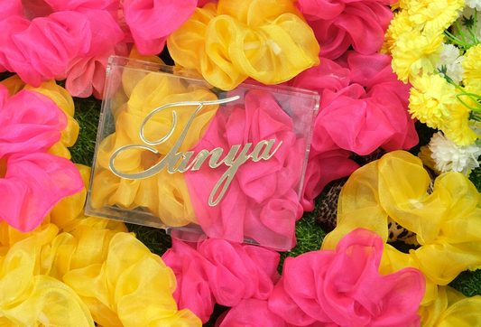 Glass Scrunchies Box