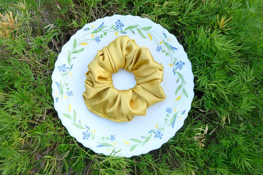 Butter Satin Scrunchie