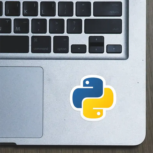 Python Laptop Sticker