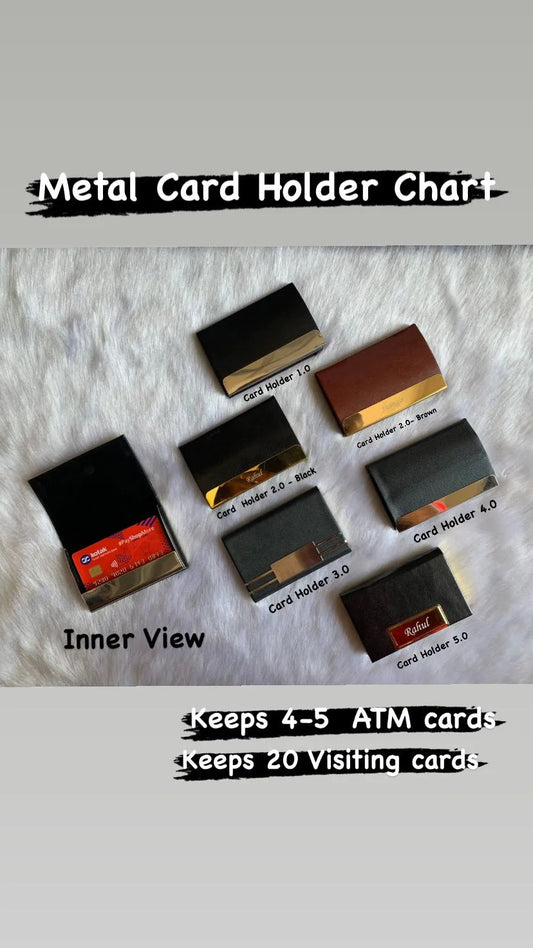 Metal Card Holders