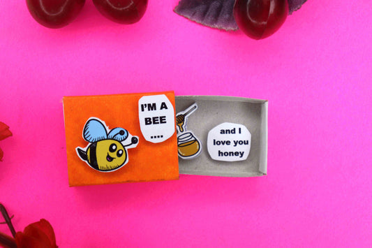 Love You Honey Match Box 164