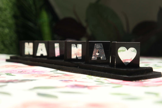 3D Silver Flip Frame