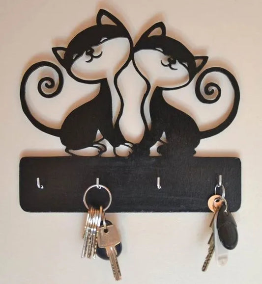 Cat Wall Key Holder