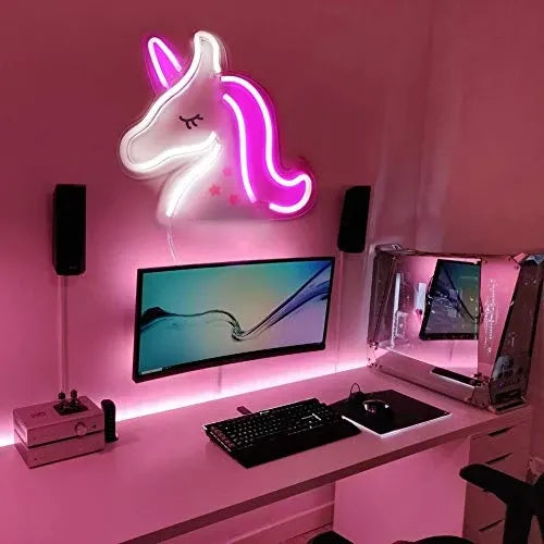 big Unicorn Neon Light