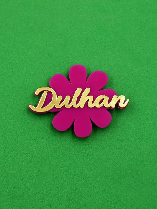 Dulhan Flower Brooch