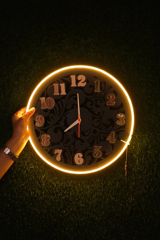 Neon Clock