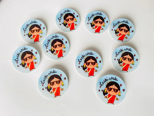Ladki Wale Brooch