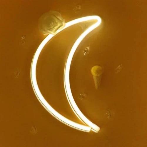Moon Neon Lamp