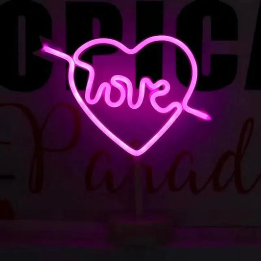 Love Heart Neon Lamp
