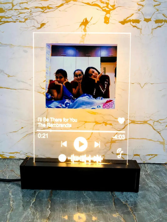 Led Spotify Plaque with Stand
