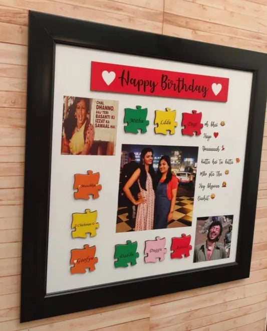 Happy birthday frame 102