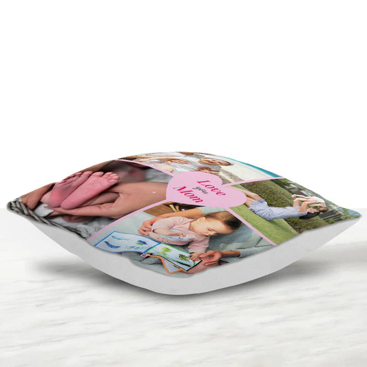 Customized Love You Mom Cushion