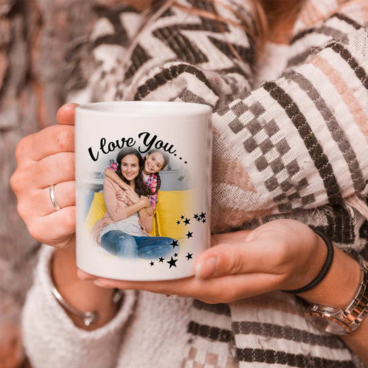 Personalized I Love You To The Moon Mug