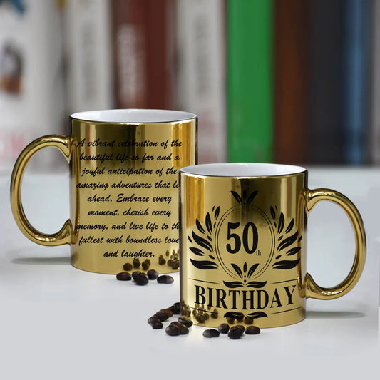 Customised Quote Printed Coffee Mug