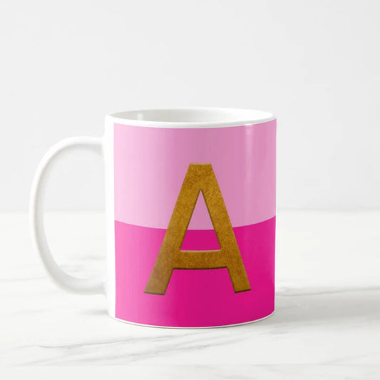 Personalized Alphabetic Coffee Mug