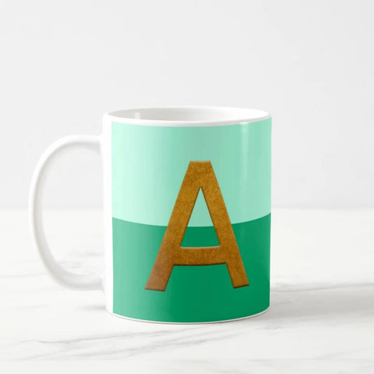 Personalized Alphabetic Coffee Mug