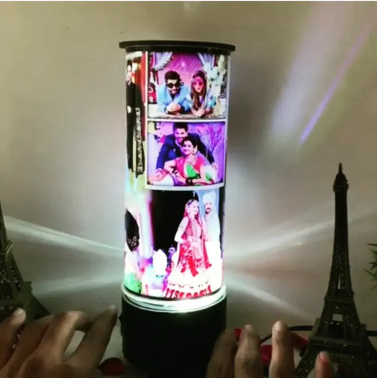 Personalised Photo Rotating Lamp