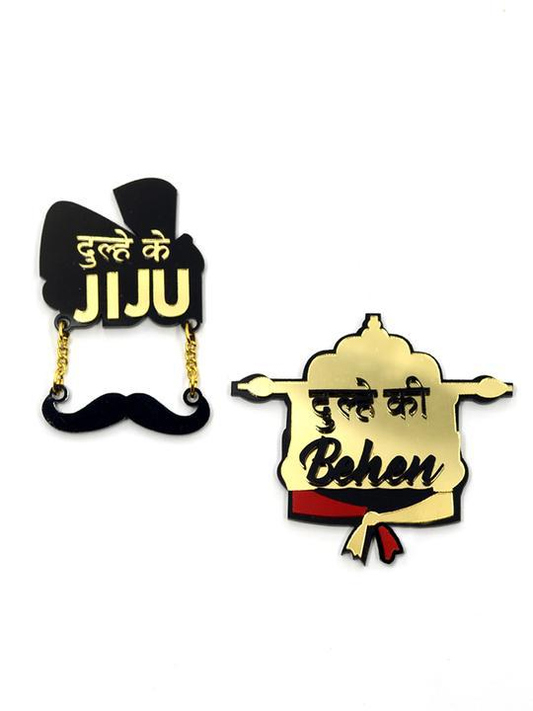 Dulhe Ke Jiju and Behan Brooch