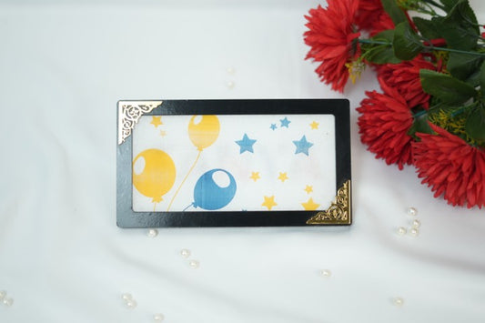 Customised Burning Name With Photo Frame