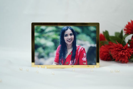 Customised Wooden Money Saving Box With Photo