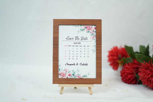 Personalised Wedding Date Frame