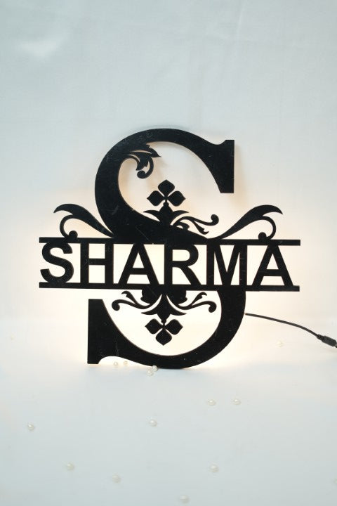 Customised Alphabet Sing Wall Warming Lamp