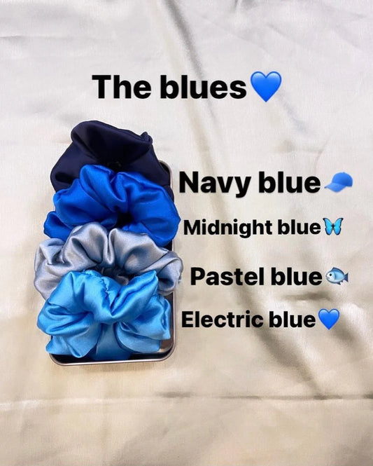 The Blues Scrunchies Combo