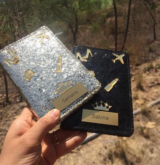 Glitter Passport Cover