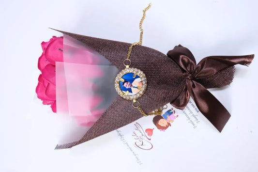 Premium stone Rakhi B