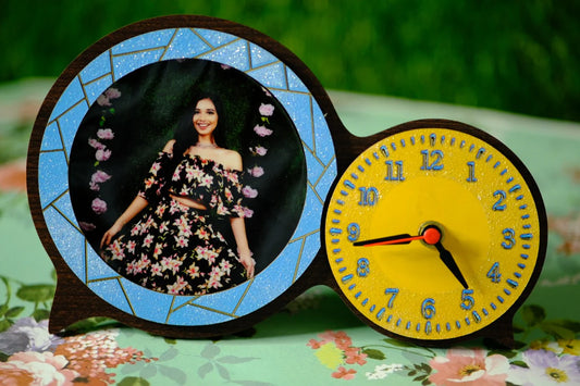Photo Table Clock
