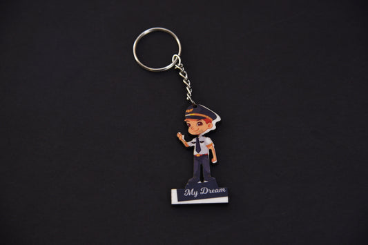 My Dream Pilot Keychain