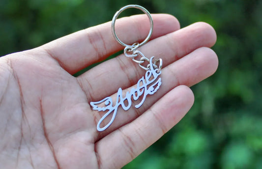 Personalized name keychain
