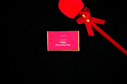 Chocolate Day Card Matchbox