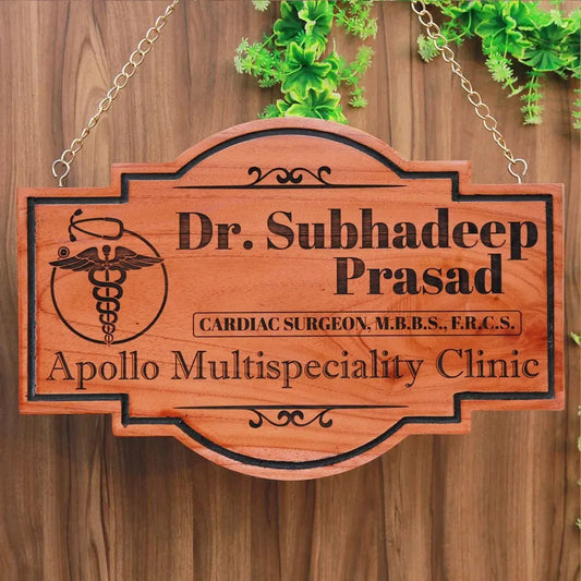 Doctor Name Plate