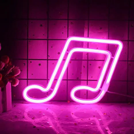 Music Symbol Neon Lamp