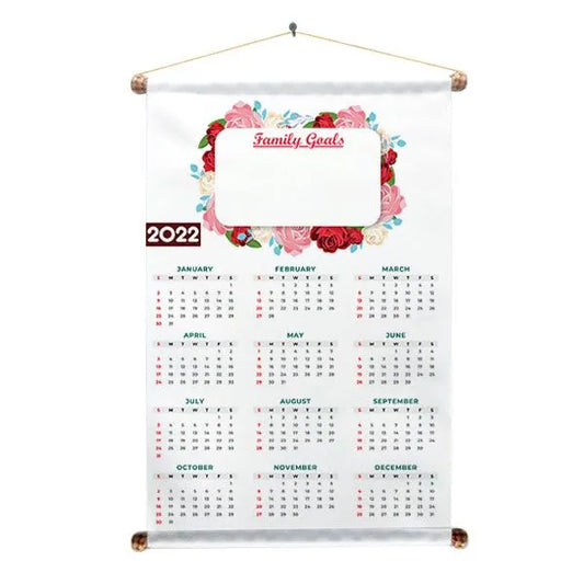 Personalised Calendar Scroll 06