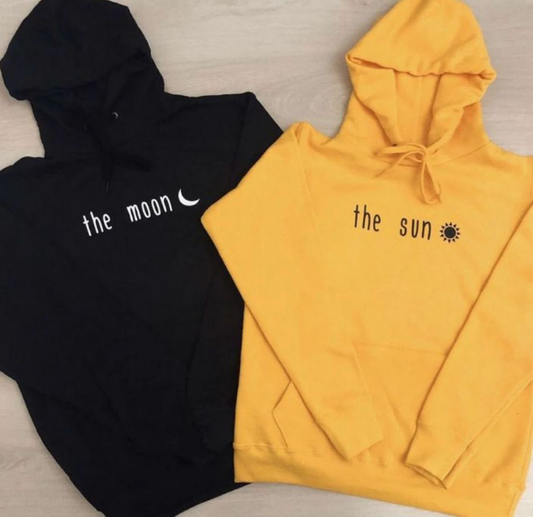 Sun and moon Hoodie