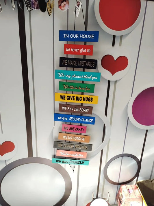 Full hanging Name Plate