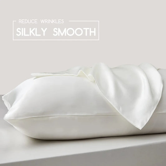 White Satin Beauty Pillowcase