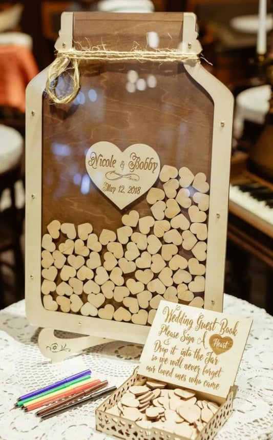 Wedding Guest Mason Jar