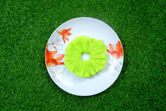 Neon Mesh Scrunchie